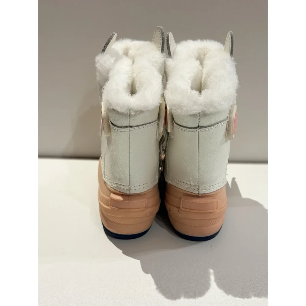 Toddler Frankie Unicorn Winter Boots White/Pink - Cat & Jack -‎ SIZE 6 NWOT